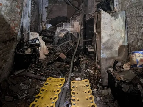 Nguyên nhân ban đầu vụ cháy nhà 5 người chết: Do cháy xe máy tại tầng trệt