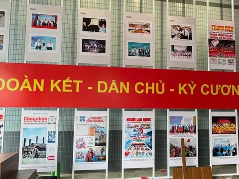 Triển lãm thành tựu báo chí - xuất bản chào mừng Đại hội Đại biểu Đảng bộ TP HCM