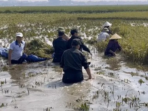 400 chiến sĩ Công an Hà Nội chạy đua dọn dẹp tại 'điểm nóng' sau lũ lịch sử