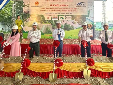 TP HCM: Khởi công dự án Công viên Tân Chánh Hiệp