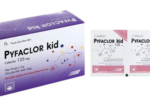 Thuốc Pyfaclor Kid của Pymepharco bị rút giấy phép lưu hành trên toàn quốc