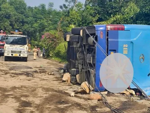 Vụ lật xe khách 3 người chết, nhiều người bị thương: Kết quả kiểm tra nồng độ cồn của tài xế