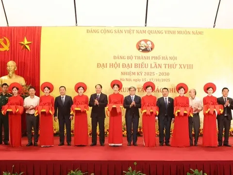 Hà Nội khai trương trung tâm báo chí phục vụ Đại hội Đảng bộ Thành phố