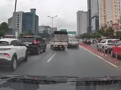 Ô tô nổ 2 lốp đi ngược chiều ở Hà Nội: Nam tài xế có nồng độ cồn gấp 3 lần ‘kịch khung’