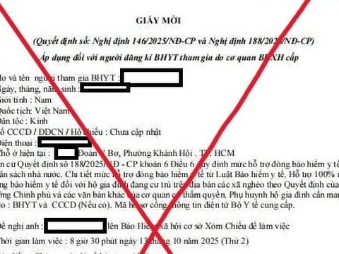 BHXH TP HCM cảnh báo khẩn về 1 thủ đoạn