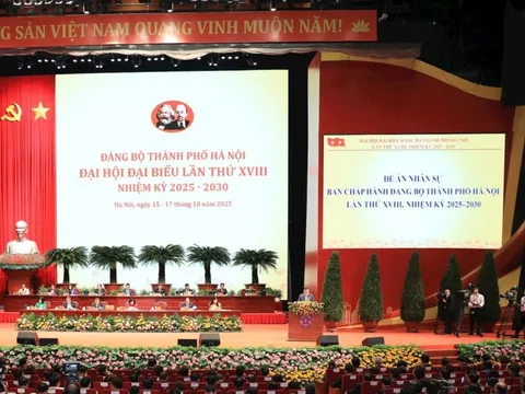 Số lượng Ủy viên BCH Đảng bộ Tp.Hà Nội khóa mới đứng thứ 2 cả nước