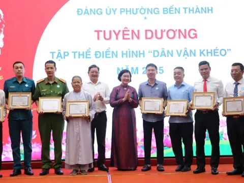 Phường Bến Thành lấy sự hài lòng của dân làm thước đo