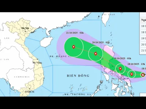 Tin mới về áp thấp nhiệt đới sắp mạnh lên thành bão, gần vào Biển Đông