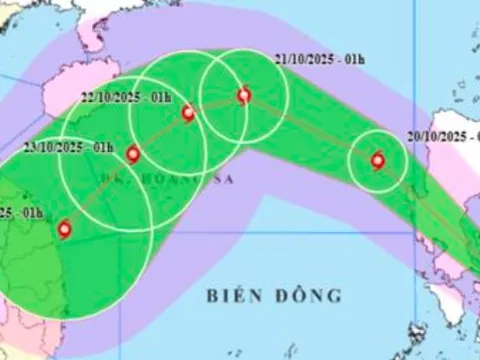 Bão Fengshen giật cấp 10, vào Biển Đông chiều tối nay