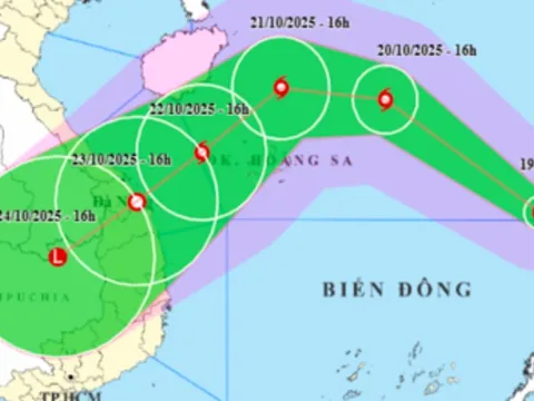 Bão Fengshen "Thần Gió" vào Biển Đông, khả năng mạnh lên cấp 11, giật cấp 13