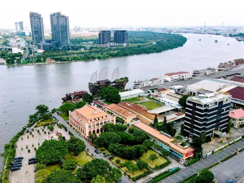 Cận cảnh khu đất Bến Nhà Rồng và số 1 Lý Thái Tổ sẽ làm không gian văn hóa, công cộng