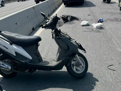 Công an Hà Nội thông tin vụ tai nạn liên quan đến shipper trên cầu Vĩnh Tuy