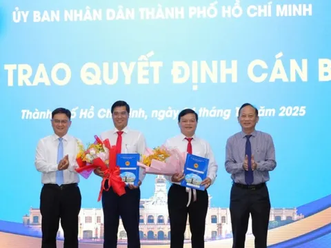 Nhân sự mới tại nhiều cơ quan của TP HCM