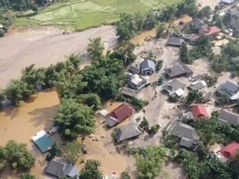Lũ rút để lại hơn 10 vạn khối cát vàng, một xã ở Lào Cai lên phương án đấu giá