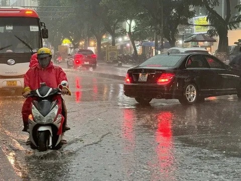 Thời tiết TP HCM hôm nay, 25-10: Có nơi mưa to đến rất to