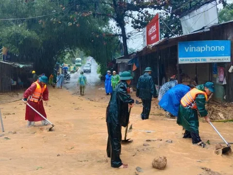 Đà Nẵng: Quân khu 5 thành lập đoàn công tác ứng phó mưa lũ tại xã Trà My