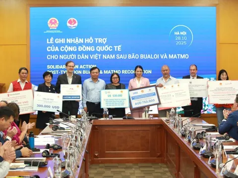 Quốc tế hỗ trợ người dân 9,7 triệu USD để khắc phục hậu quả sau bão Bualoi, Matmo