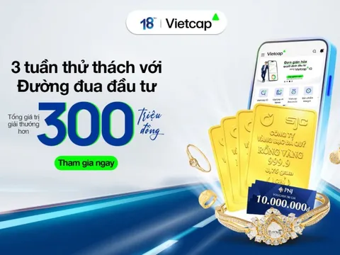 Vietcap đón tuổi mới với cuộc thi ‘3 tuần thử thách với đường đua đầu tư’