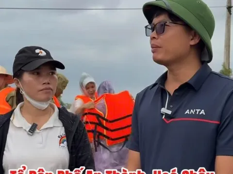 Nữ cán bộ khu phố xin hàng cứu trợ ở Huế lên mạng xã hội đính chính thông tin