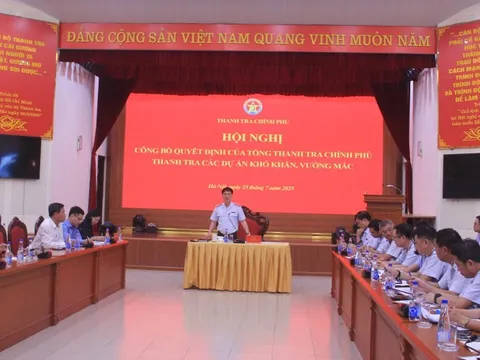 Công bố kết luận thanh tra các dự án có khó khăn, vướng mắc tại Bộ Văn hóa, Thể thao và Du lịch