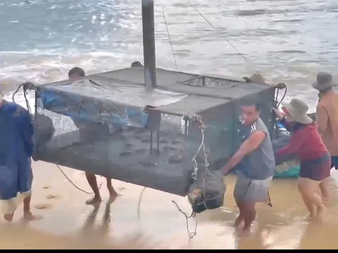 Đắk Lắk ra lệnh cấm ra biển để ứng phó với bão số 13