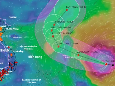 Fung Wong sắp mạnh lên cấp siêu bão, bất thường thế nào?