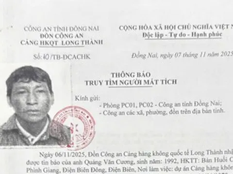 Công an tìm người đàn ông bỏ đi khỏi dự án sân bay Long Thành lúc rạng sáng