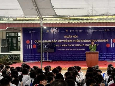 Cùng nhau bảo vệ trẻ em trên không gian mạng