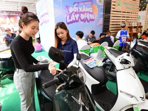 Đổi xe xăng lấy xe điện, nhận ưu đãi tới tấp tại Ngày hội Việt Nam Xanh