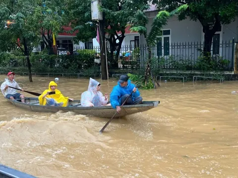 Miền Trung có mưa lớn, cục bộ tới 850 mm
