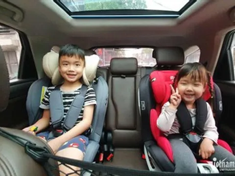 Quy định trẻ dưới 10 tuổi đi ô tô phải có ghế chuyên dụng: Cục CSGT lên tiếng
