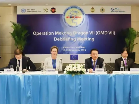 Chiến dịch Con rồng Mê Kông 7: Thu giữ gần 12 tấn và hơn 1,7 triệu viên ma túy