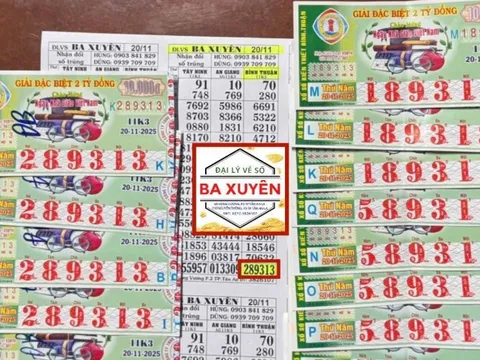 Xổ số miền Nam: “Truy tìm” chủ nhân trúng đặc biệt 4 tờ vé số Bình Thuận