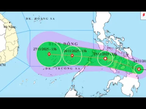 Áp thấp nhiệt đới khi nào thành bão số 15, khu vực nào chịu tác động?