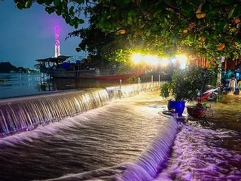 Hồ Dầu Tiếng xả nước liên tục 7 ngày, cảnh báo ngập vùng hạ du sông Sài Gòn