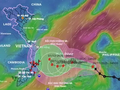 Bão số 15 Koto có thể bất ngờ đổi hướng, 80% không đổ bộ miền Trung