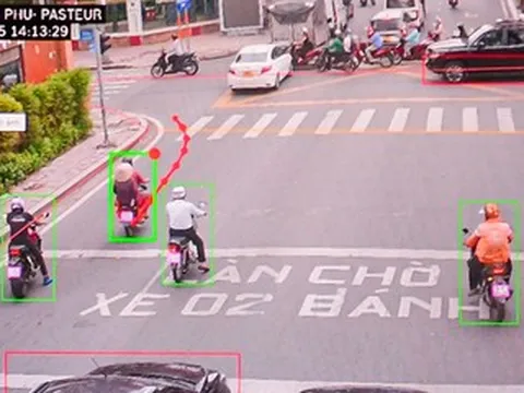 Danh sách ô tô, xe máy ở TPHCM vi phạm giao thông do camera AI phát hiện