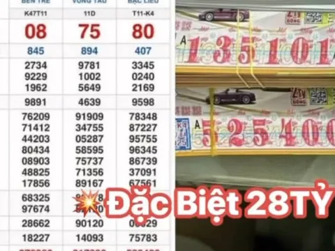 Xổ số miền Nam: Ba giải đặc biệt lên tới 84 tỉ đồng đã tìm được nơi trúng thưởng