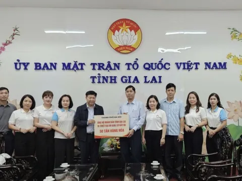 TP Hà Nội hỗ trợ tỉnh Gia Lai 200 tỉ đồng khắc phục hậu quả mưa, lũ