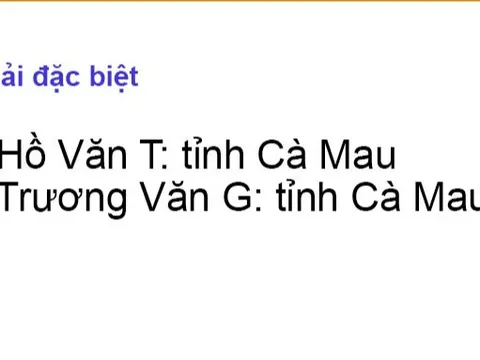 Xổ số miền Nam: Lộ diện 2 người trúng đặc biệt 28 tỉ đồng