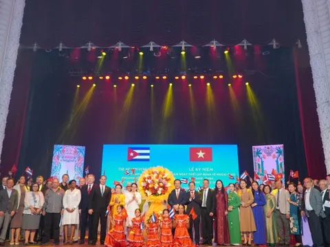 Kỷ niệm 65 năm thiết lập quan hệ ngoại giao Việt Nam - Cuba