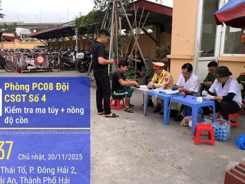 Phát hiện 11 tài xế xe đầu kéo, xe tải và xe khách dương tính với ma túy