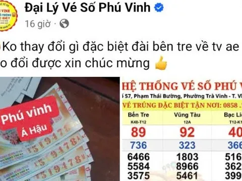 Xổ số miền Nam: Đại lý đang “truy tìm” khách trúng độc đắc 56 tỉ đồng