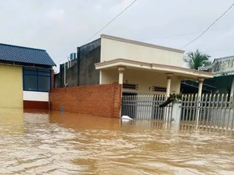 Lũ lên nhanh khiến hơn 1.700 căn nhà ở Lâm Đồng bị ngập, có nơi đến 2,5m