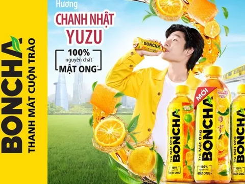 Khám phá hương vị Nhật Bản cùng Trà Mật Ong BONCHA Chanh Nhật Yuzu
