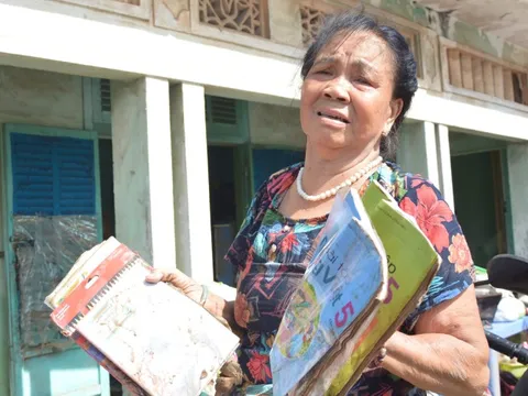 Nước lũ vẫn ngập sâu nhiều vùng Bình Thuận cũ