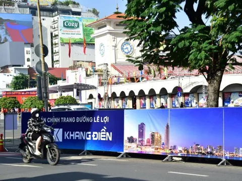 Khởi công 'làm đẹp' đường Lê Lợi, hầu hết nhà 'mặt tiền' đồng thuận