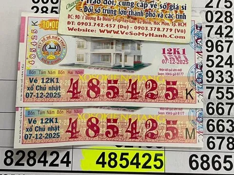 Xổ số miền Nam: Nhiều người trúng độc đắc tìm đến 1 đại lý ở TPHCM đổi thưởng