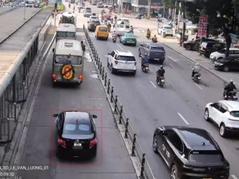 Danh sách 154 ô tô, xe máy bị camera AI phát hiện lỗi trong 24h