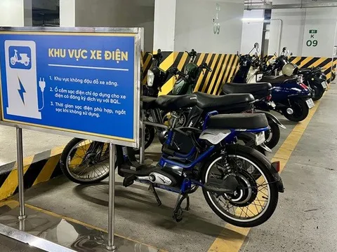 Bộ Xây dựng yêu cầu sớm hoàn thiện quy chuẩn an toàn cho chung cư có trạm sạc xe điện